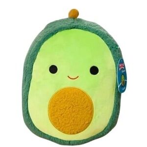 Squishmallows FuzzAMallows 12 inch Austin the Green Avocado